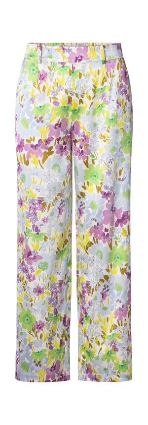 Charlotte Sparre Copenhagen Wide pants My garden Pant Blue