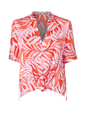 
                
                    Load image into Gallery viewer, 2322 Twist blouse Harper Red
                
            