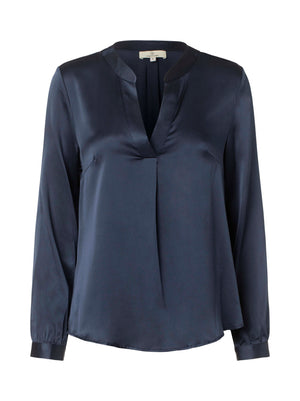 2806 Spark blouse Solid Navy