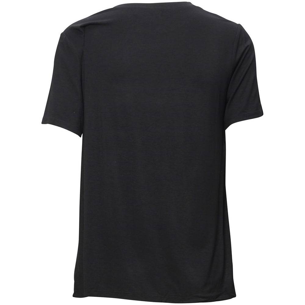 1380 Silk front T-shirt Lion Black