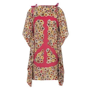
                
                    Load image into Gallery viewer, 1104 Adjustable dress Solid peace Red
                
            
